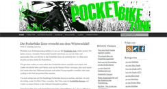 Desktop Screenshot of pocketbike-zone.de